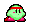 Kirby's stance, green palette