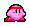 Kirby's stance, alternative pink palette