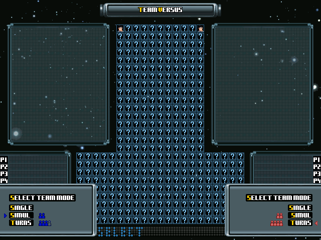 Character Select Screen - Team mode